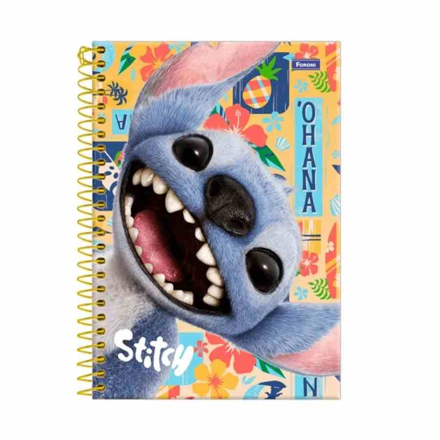 CADERNO ESPIRAL 1/4 STITCH C.D.